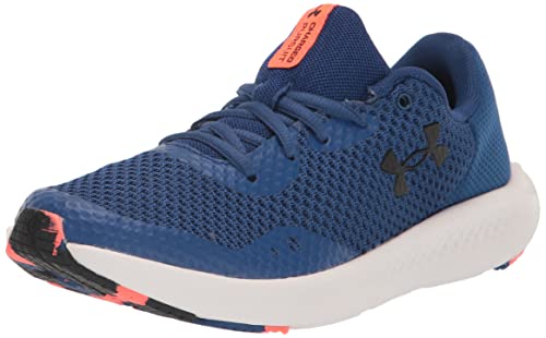 Under Armour Boys' Charged Pursuit 3, (403) Blue Mirage/After Burn/Black, 3.5, US