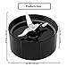 DSYJ 000026 1 Cross Replacement for The Blender Juicer Mixer Black 1Pcs