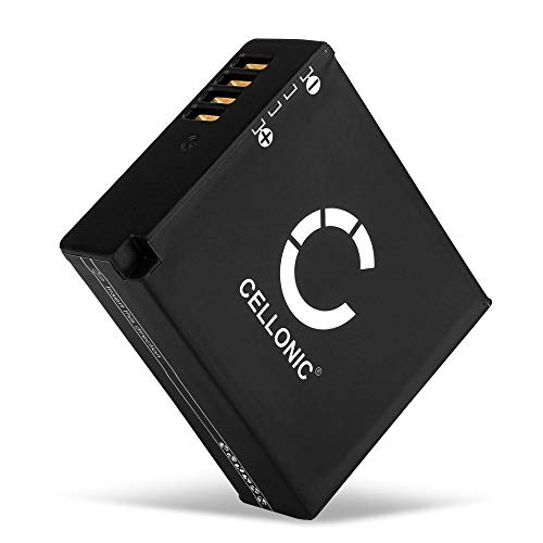 CELLONIC® Batería Compatible con Panasonic Lumix DMC-LX100 DMC-GX80 -GX7 -GF6 DMC-TZ80 -TZ81 -TZ101 -TZ100 DC-TZ90 -TZ91 DC-GX9 Compatible con Leica D-Lux 7 Typ 109, DMW-BLE9 DMW-BLG10 BP-DC15