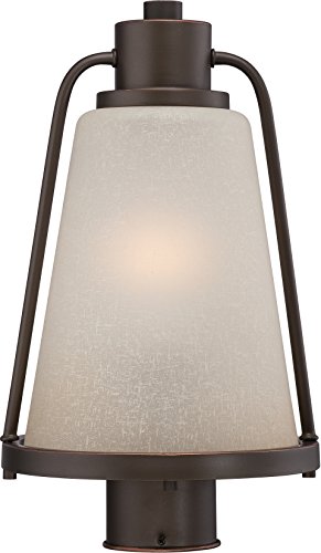 Image of Nuvo Lighting 62 /684 Transitional One Light Post Mount from Tolland Collection in Bronze /Dark Finish