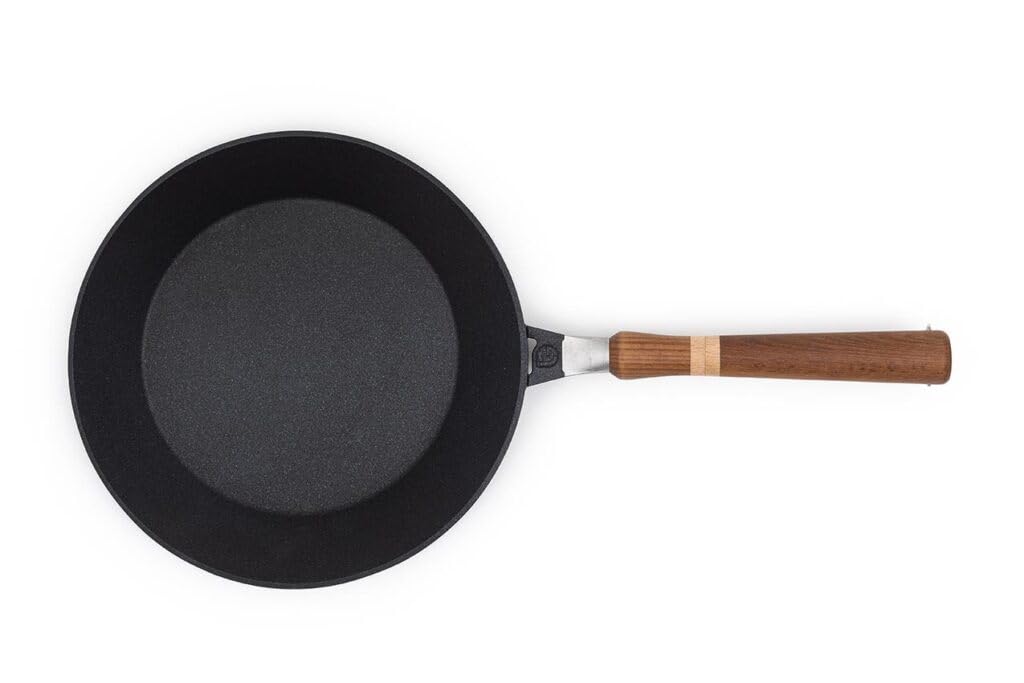 Luchetti K575 lionese 32 cm antiaderente professionale - Con manico removibile - Utilizzabile anche in forno (Per Induzione)