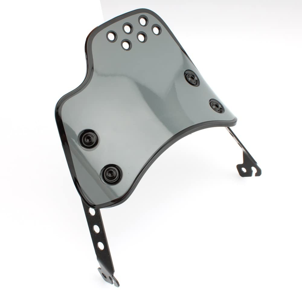 DUBDOG Parabrisas de Motocicleta, Parabrisas de Motocicleta, Parabrisas de Motocicleta Protección contra el Viento Protección Flyscreen Compatible con Scrambler 2015-2021 (Color : Silver)(Silver)