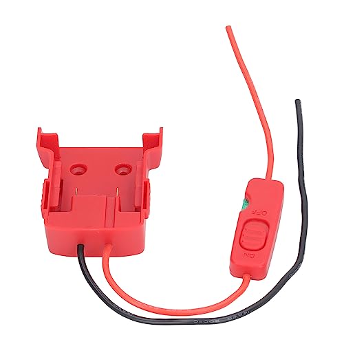 Adaptador de Bateria Doca Conector de Alimentação Com Suporte de Fusível Compatível Com Bateria M18