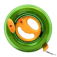 Simxkai Kite String Reel, Spool,Line Winder, Come with Lock, 18cm with 200m Line (Green)