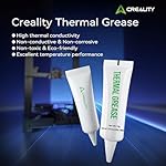 Creality Thermal Paste for 3D Printer Hotend & Nozzle Kit High Thermal Conductivity 250℃ Resistant Thermal Grease for K1/K1C/K1 Max/Ender 3/Ender 3 V3/V3 SE/V3 KE/Ender 5 Heatsink (Pack of 2) - Image 2
