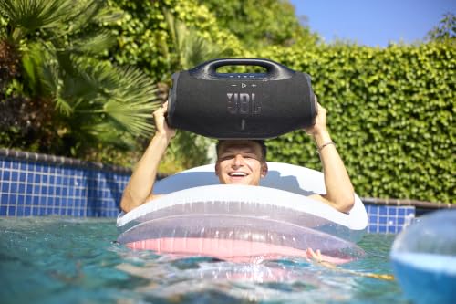 JBL Boombox 4 Bluetooth Speaker Waterproof Deep Bass - Black