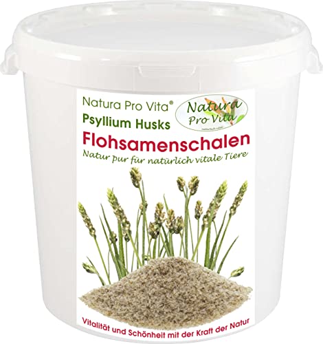 Flohsamenschalen Hund Diätfutter zum Abnehmen gut für Verdauung Magen Darm Naturprodukt 500g