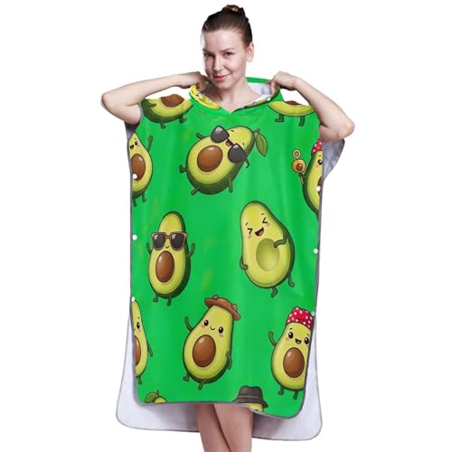 Poncho de surf léger taille unique pour se changer sans encombre dehors - 4