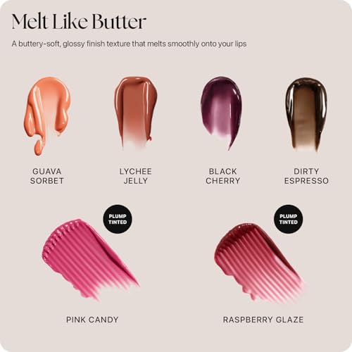 Image of Nature Republic Honey Melting Lip Butter Balm - Hydrating Tinted Plumping Lip Balm with Peptides, for Sheer & Glossy, Fuller-Looking Lips (Pink Candy)
