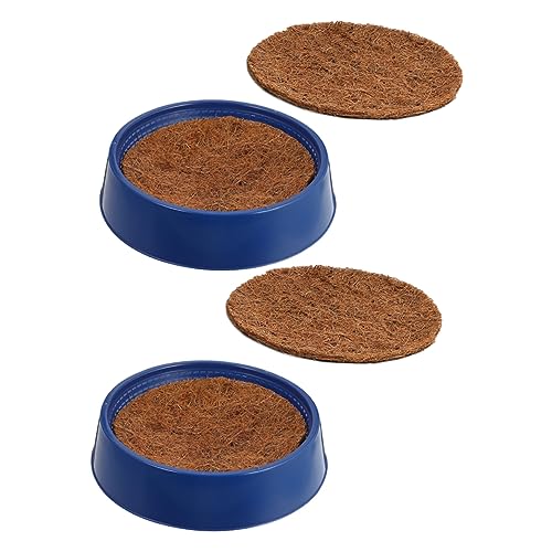 POPETPOP 1Set Compact Outdoor Pigeon Nest Wear Resistant Bird Nests with Coir Pads for Breeding and Hatching for Birds and Nature Enthusiasts and Bird