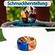Nurila Epoxidharz Farbe Set, 7 Farben Farbpigmente für Gießpulver für Anfänger und Profis, DIY Epoxidharz Set, Epoxidharz Farben für Malen, Untersetzer, DIY Handwerk, Acrylmalerei, je 10ml