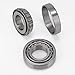 XIKE 2 Pcs 30207 Tapered Roller Bearings 35x72x18.25mm Cone and Cup Set, Fits DIY/ATV/Auto/Truck/Trailer Wheels, Transmission＆Engine, Industry/Engineering/Agriculture/Garden Machinery and Reducer.