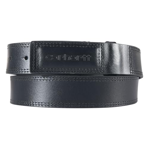 Carhartt Men's Casual Bridle Leather Belts, Available in Multiple Styles, Colors & Sizes