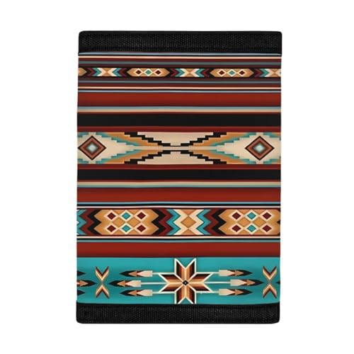 Rnyleeg Camo Wallet for Men,Kids Trifold Wallet Army Green Camo Hunting American Flag Print Boys Canvas Wallets with Coin Pocket and Card Holder4