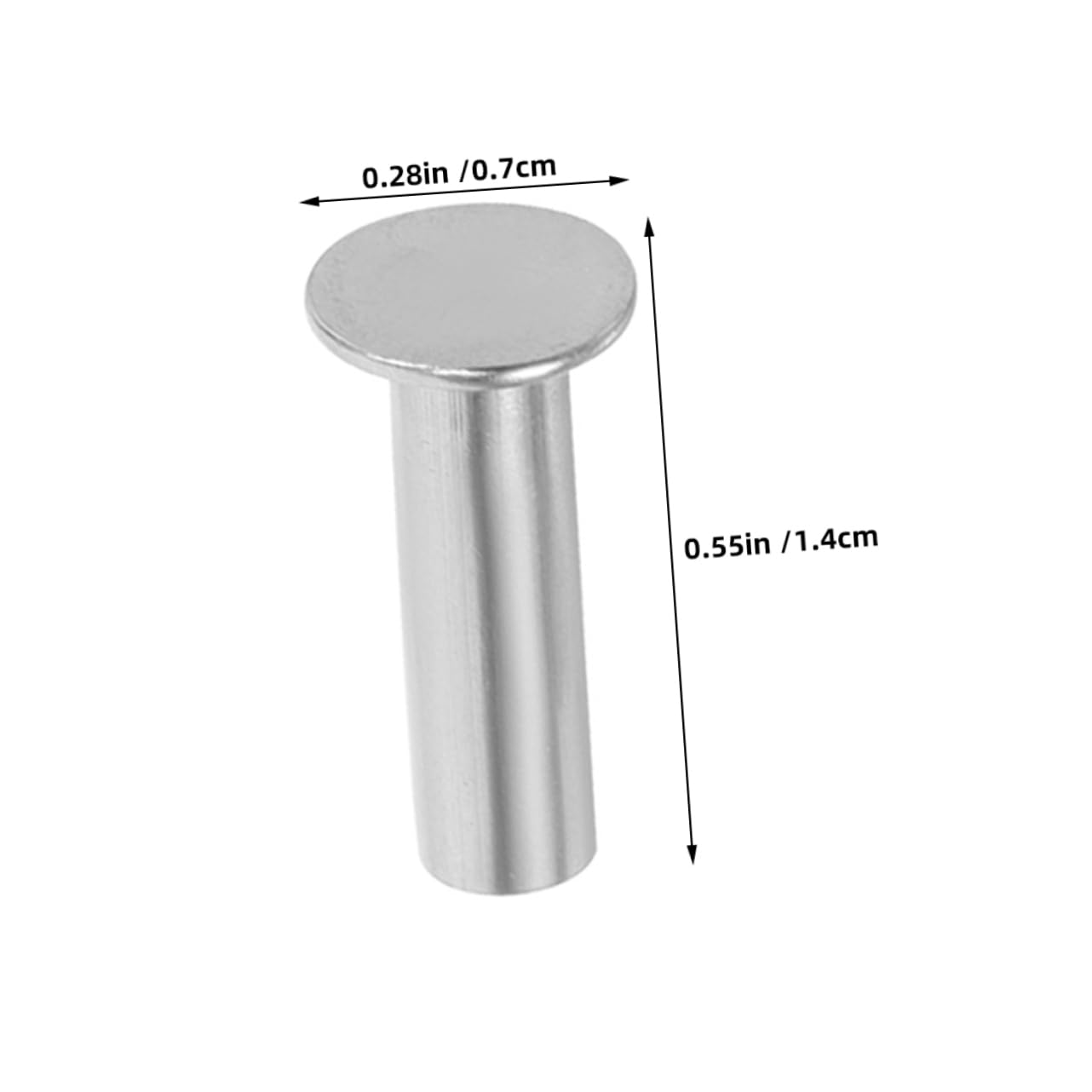 NAMOARLY Copper Rivet Nuts for Knife Handle Repair 14 Pairs Secure Fastening for Knife Handles Chef Knives