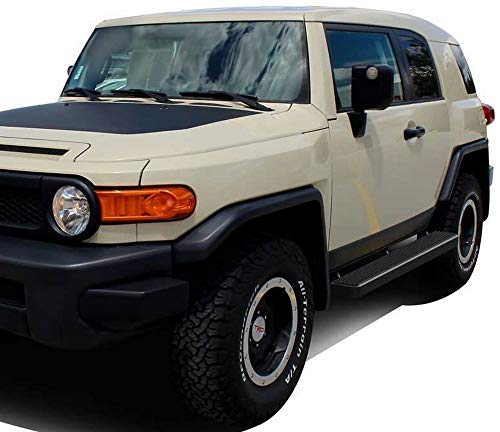 Estribos laterales negros para Toyota FJ Cruiser 2007-2014 miniatura 6