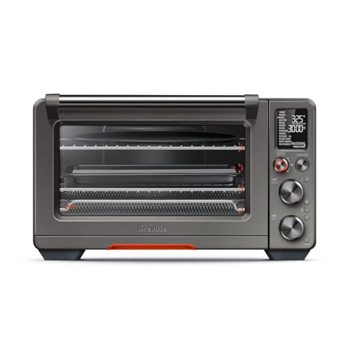 Breville BOV950BST Joule Smart Countertop Oven Air Fryer Pro, Black Stainless Steel