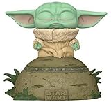 Funko Pop! Deluxe: Mandalorian - The Child (Grogu) Using The Force (Lights and Sounds) Collectible...