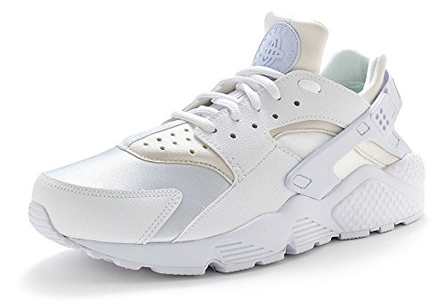 Nike [683818-004] Air Huarache Run Premium WMNS Baskets pour femme NIKEANTHRACITEM, blanc, 41 EU