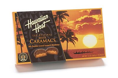 Hawaiian Host - The Original Maui CARAMACSLarge 12 oz Box - 24 pieces