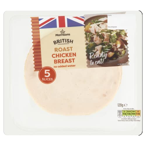 Morrisons British Roast Chicken Slices 120g