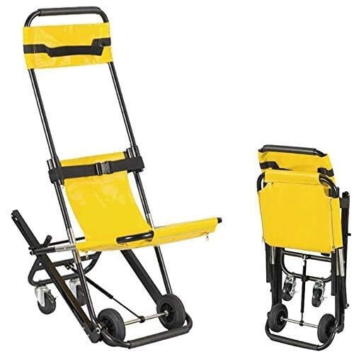 Silla ambulancia plegable, ayuda a la movilidad para personas mayores y discapacitadas, ideal para subir escaleras y evacuación de emergencia