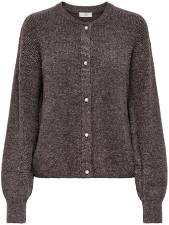 ONLY Damen Strickjacke | Knit Fit, Langarm, Casual, Bei max. 30 grad im schongang waschen