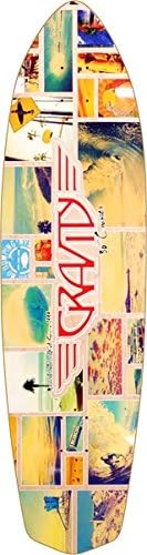 Gravity Classic Cruiser Encinitas Longboard Skateboard Deck - 9.5" x 36"