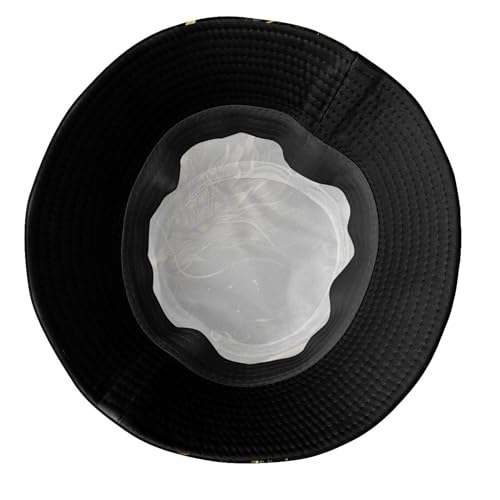 Image of Bucket Hat for Women Men, Fashion Print Outdoor Beach Hat Packable Sun Cap for Travel Hiking
