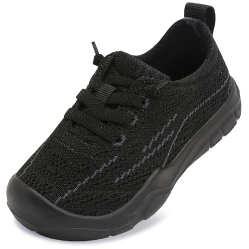 Image of Scurtain Toddler Shoes Boys Girls Barefoot Shoes Kids Breathable Sneakers Slip on Toddler Sneakers