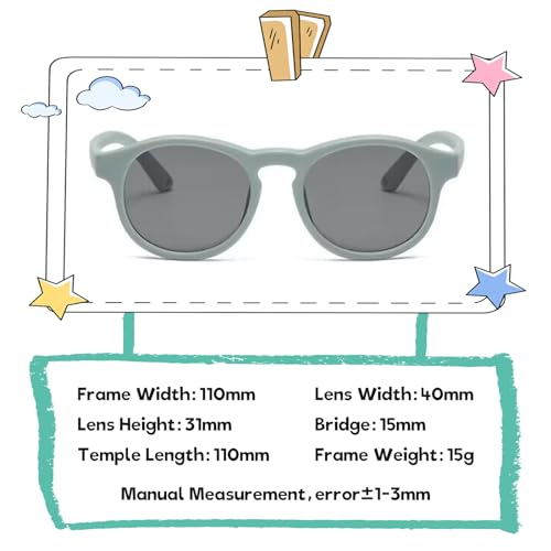 La Mejor Lista de Gafas de sol para Bebé - solo los mejores. 23 Gafas de sol para Bebé marca YAMASUN (2)