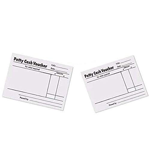 Pukka Pads Petty Cash Slips/Vouchers 100 Sheets x 10 Packs