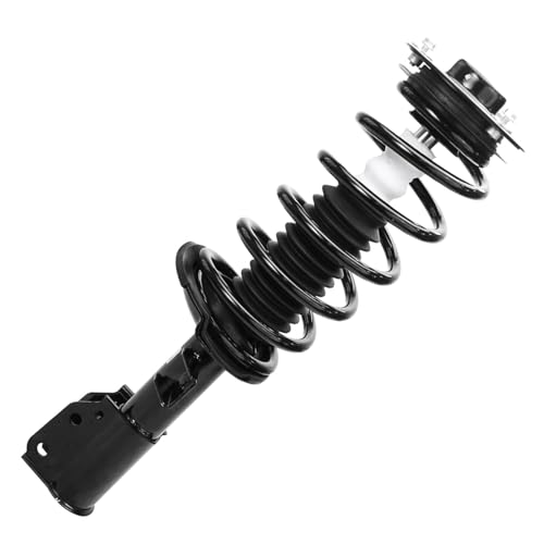 Image of Detroit Axle - 2 Front Struts for Chevy Equinox GMC Terrain Saturn Vue Pontiac Torrent Suzuki XL-7 Captiva Sport Complete Struts with Coil Spring Assembly Replacement Ready Strut Shock