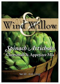 Wind & Willow Spinach Artichoke Cheeseball & Appetizer Mix - image 1