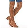 N.N.G Women Over the Knee Boots Brown Size 10 Low ... #3