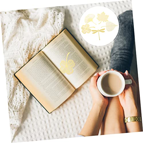 Marque-pages Lurrose design unique accessoires lecture femmes lot de 4
