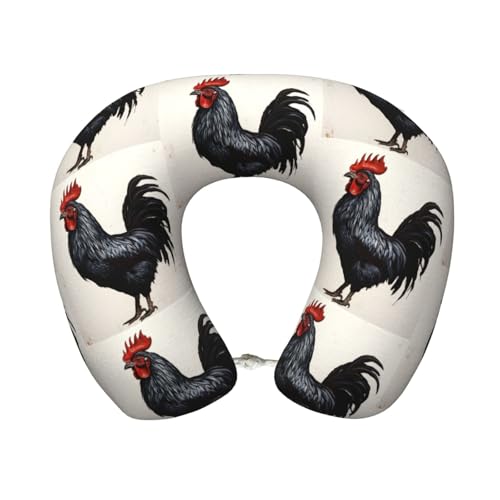 Almohada espuma viscoelástica para cuello U ajustable miniatura 1