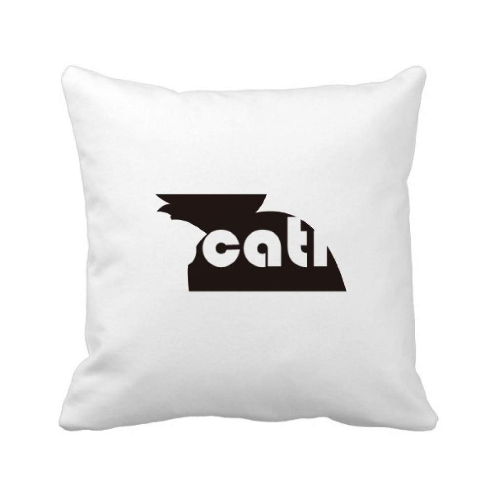 Coussin carré Ananas DIY Noir pour soulager le mal de dos durant les longues heures d'étude