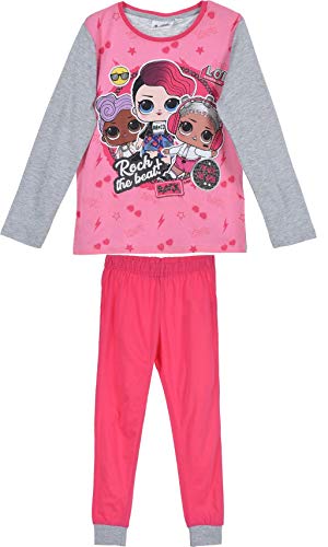 Preisvergleich Produktbild Characters Cartoons LOL Surprise Dolls Langarmschlafanzug 140 (10 Jahre)