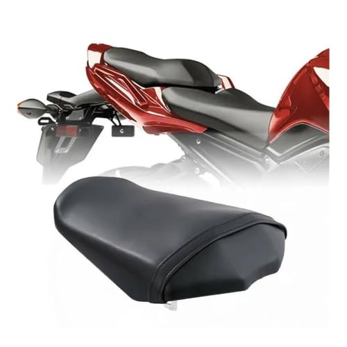 Asiento trasero de motocicleta negro para Yamaha FZ1 Fazer y FZ1-S 2006-2015 3