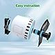 10 Rolls Compatible DK22205 62 mm x 30.48 m Continuous Labels Replacement for DK-22205 Work with QL-500/QL-550/QL-570/QL-580N/QL-650TD/QL-700/QL-710W/QL-800/QL-810W QQL-105.
