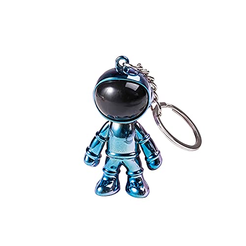 FOTBIMK Roboter Astronaut Schlüsselanhänger Schlüsselanhänger Kreativer Raum Roboter Legierung Anhänger Autoschlüssel Halter Tasche Geldbörse Charms Geschenke Für Männer Frauen Kind thumbnail
