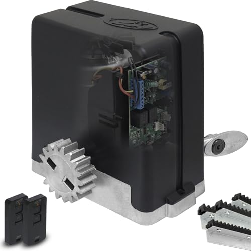 kit Motor Dz 1/4hp 4,5m Cremalheira 2 Controle Portão Deslizante- 127v