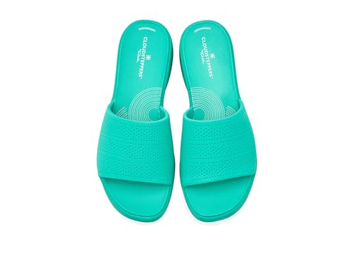 Image of Clarks Women's Drift Twist Cloudsteppers Wedge Sandal | Casual Sandals