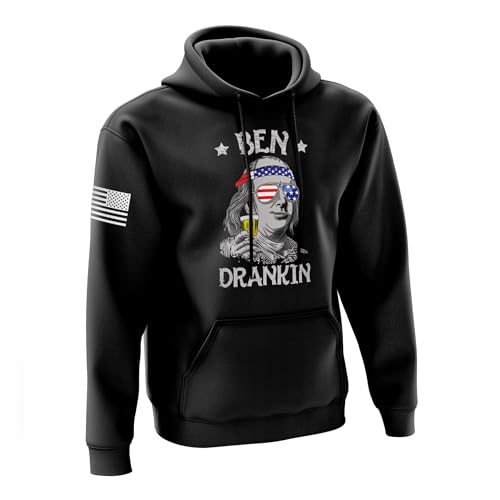Pro-Gun Hoodies for Men, Decorated in The USA3