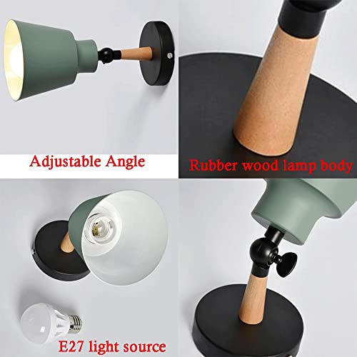 Lámpara de pared industrial LED para iluminación interior de salas de estar 6