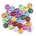 STOBOK Printed Pong Balls 100 Pcs 4cm White Numbered for Party Pong and Entertainment