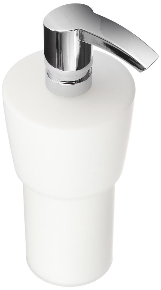 Keuco 02753019000 City.2 Lotionspender Echtkristallglas mattiert mit Pumpe ohne Halter, ca. 250ml, Matt
