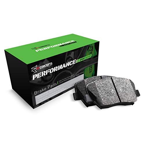 Rear R1 Concepts Performance Sport Series Brake Pads 2115-0657-00| Fits 1991-1995 Toyota MR2, 2000-2005 Toyota MR2 Spyder #1