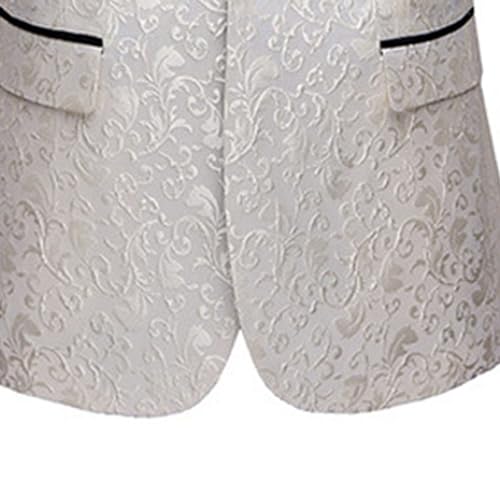Paisley Shawl Lapel Suits Blazer Jacket Men Suit Jacket Blazer Shawl Lapel Men's Floral Tuxedo Suit Jacket2